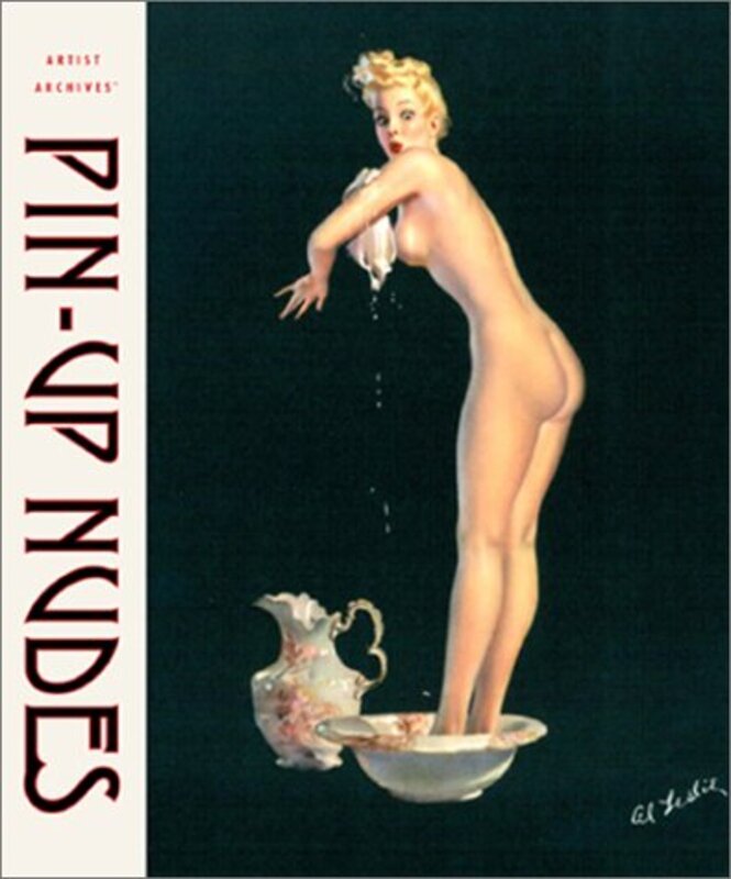 Book cover for "Pin-Up Nudes" by Max Allan Collins