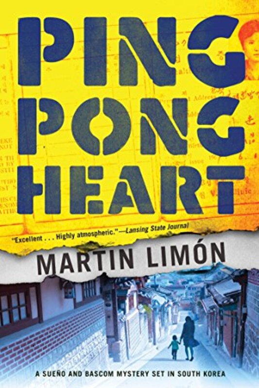 Book cover for "Ping-Pong Heart" by Martin Limon