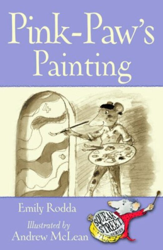 Book cover for "Pink-Paw's Painting" by Emily Rodda