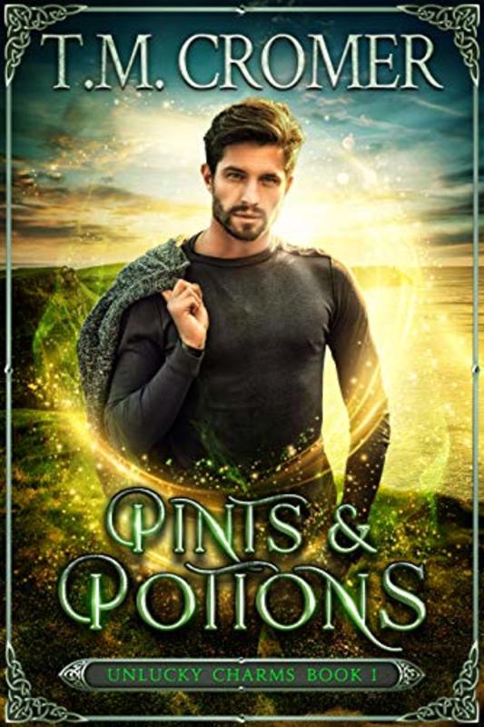 Book cover for "Pints and Potions" by TM Cromer