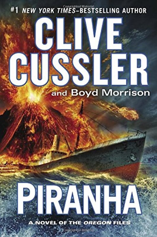 Book cover for "Piranha" by Boyd Morrison