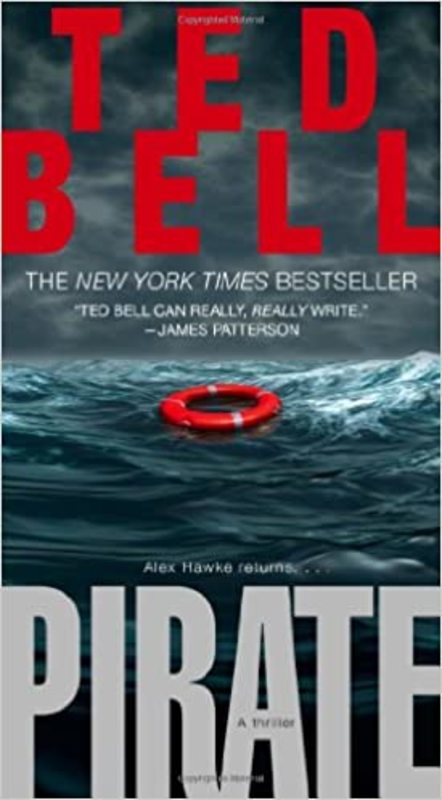 Book cover for "Pirate" by Ted Bell