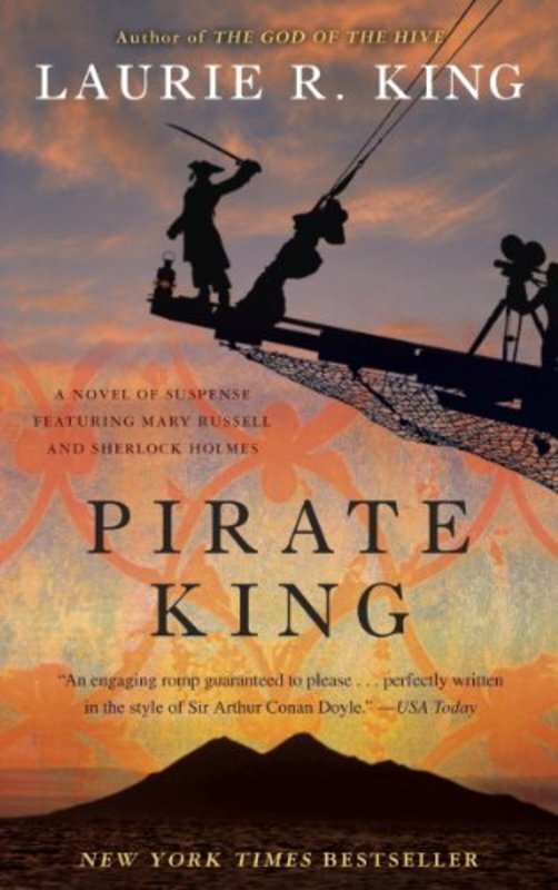 Book cover for "Pirate King" by Laurie R King