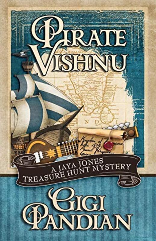 Book cover for "Pirate Vishnu" by Gigi Pandian