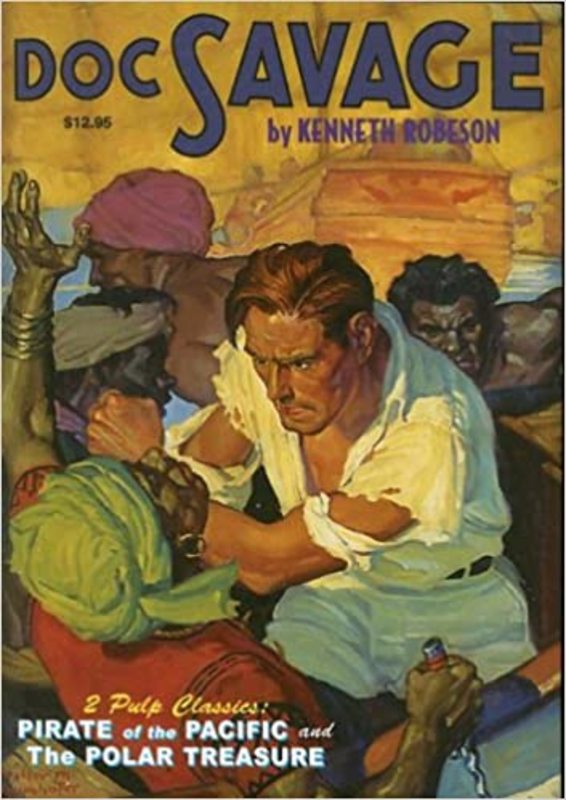 Book cover for "Pirate of the Pacific" by Lester Dent