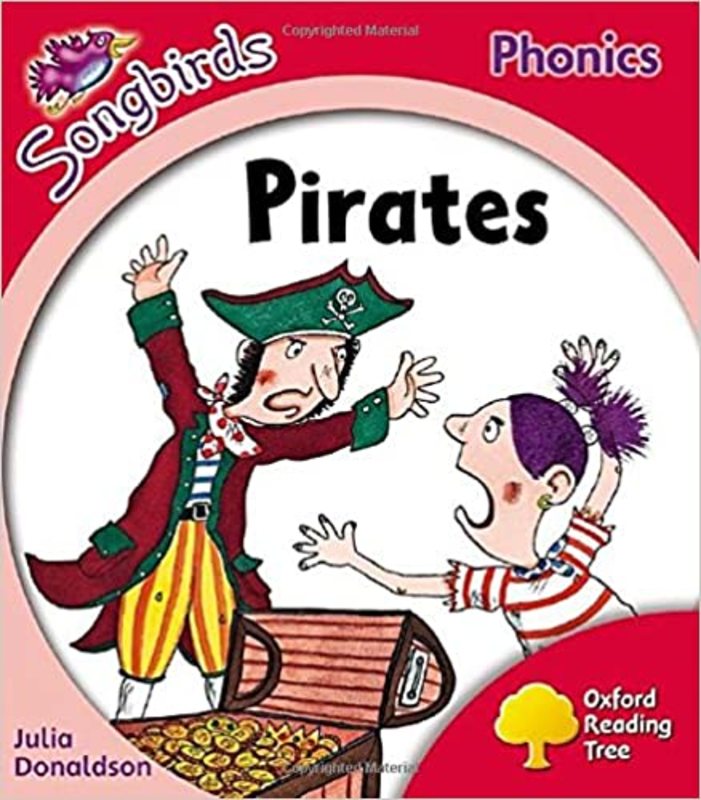 Book cover for "Pirates" by Julia Donaldson