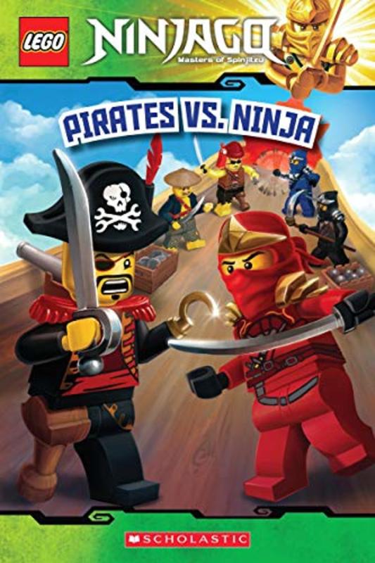 Book cover for "Pirates Vs. Ninja" by Tracey West