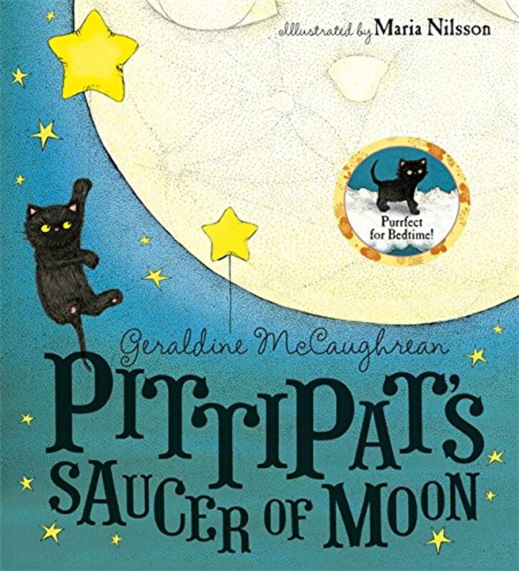 Book cover for "Pittipat's Saucer of Moon" by Geraldine McCaughrean