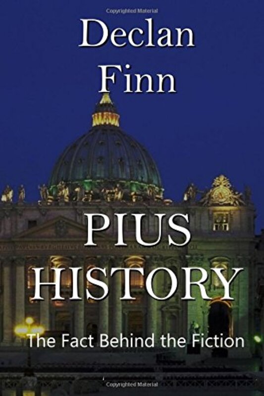 Book cover for "Pius History" by Declan Finn