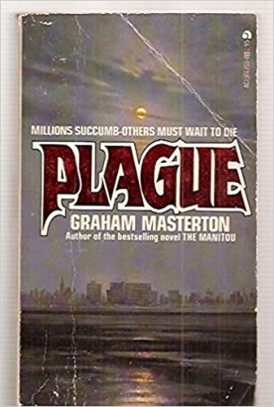 Book cover for "Plague" by Graham Masterton