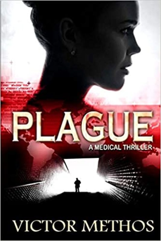 Book cover for "Plague" by Victor Methos