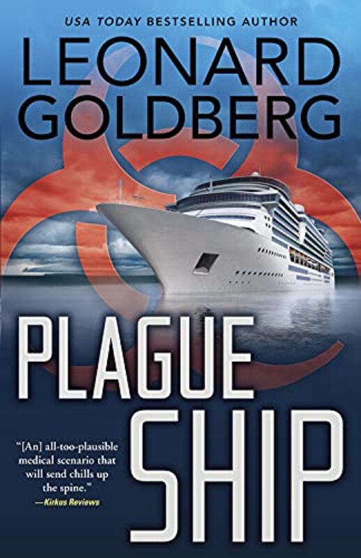 Book cover for "Plague Ship" by Leonard Goldberg