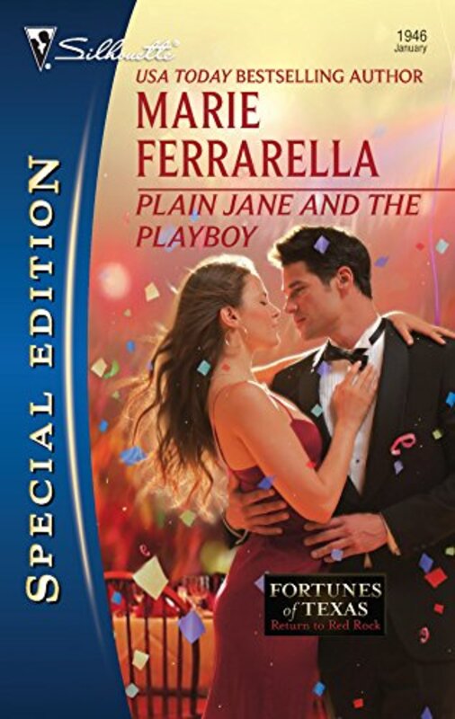 Book cover for "Plain Jane and the Playboy" by Marie Ferrarella