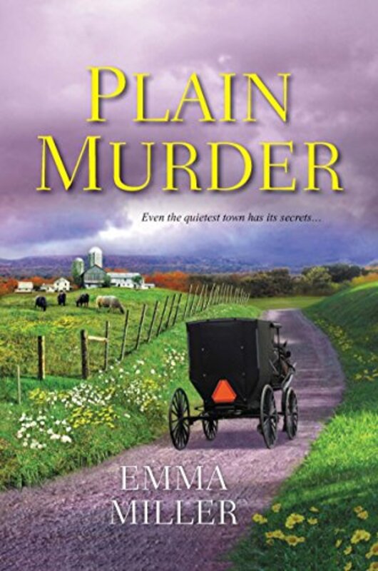 Book cover for "Plain Murder" by Emma Miller