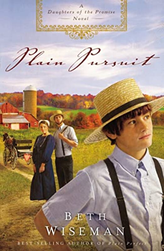 Book cover for "Plain Pursuit" by Beth Wiseman