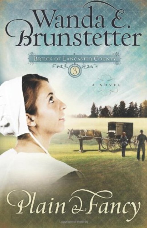 Book cover for "Plain and Fancy" by Wanda E Brunstetter