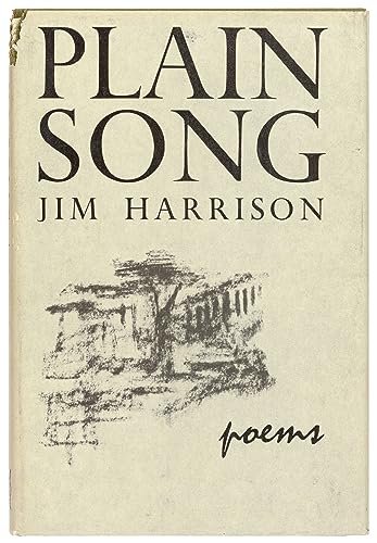 Book cover for "Plain Song" by Jim Harrison