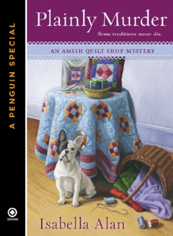Book cover for "Plainly Murder" by Isabella Alan