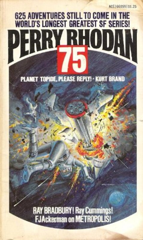 Book cover for "Planet Topide, Please Reply!" by Kurt Brand