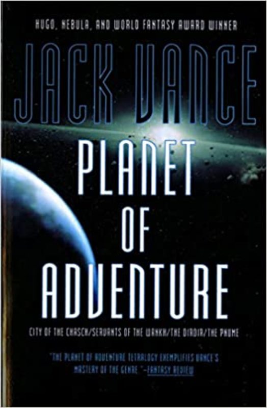 Book cover for "Planet of Adventure" by Jack Vance