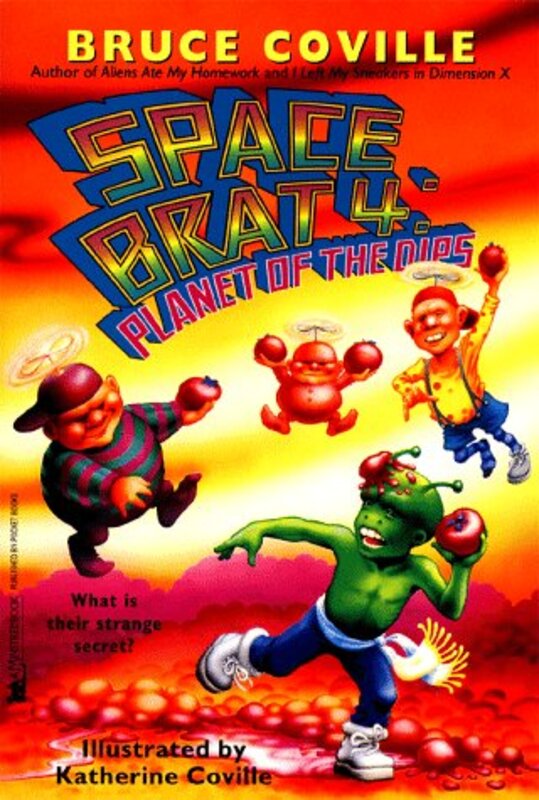 Book cover for "Planet of the Dips" by Bruce Coville