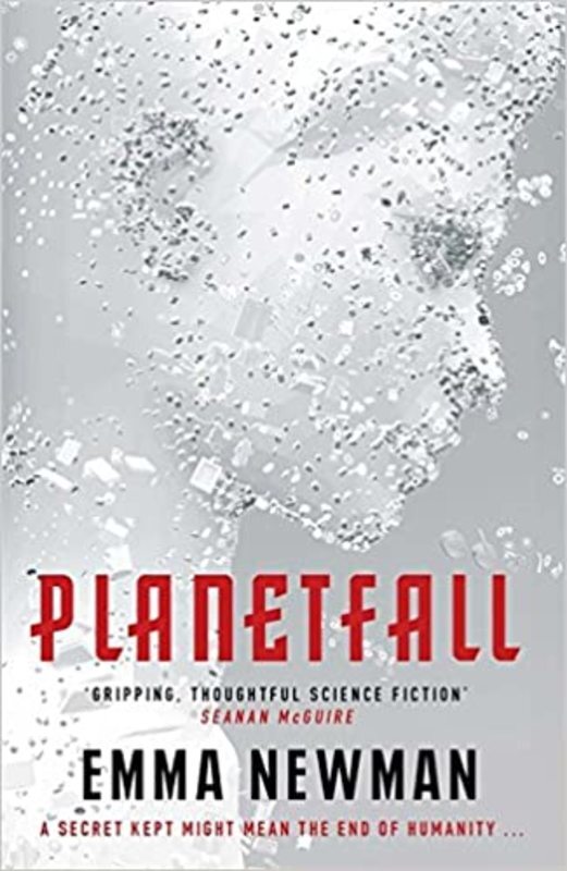 Book cover for "Planetfall" by Emma Newman