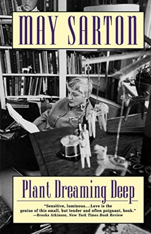 Book cover for "Plant Dreaming Deep" by May Sarton