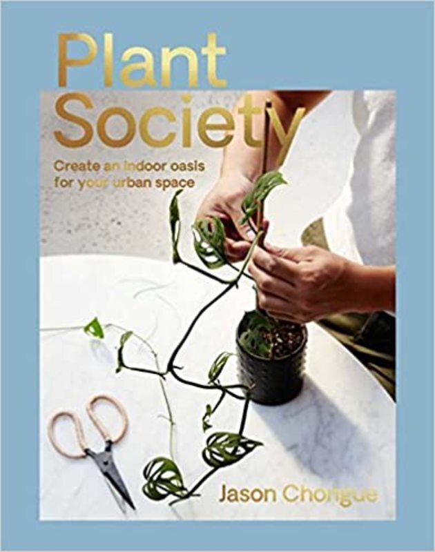 Book cover for "Plant Society" by Jason Chongue