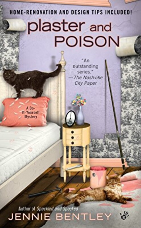 Book cover for "Plaster and Poison" by Jenna Bennett