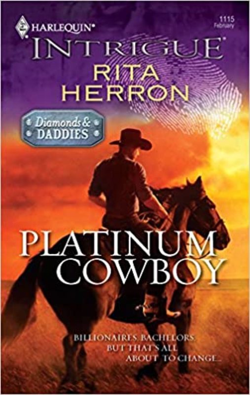 Book cover for "Platinum Cowboy" by Rita Herron
