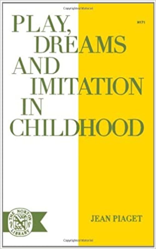 Book cover for "Play Dreams & Imitation in Childhood" by Jean Piaget