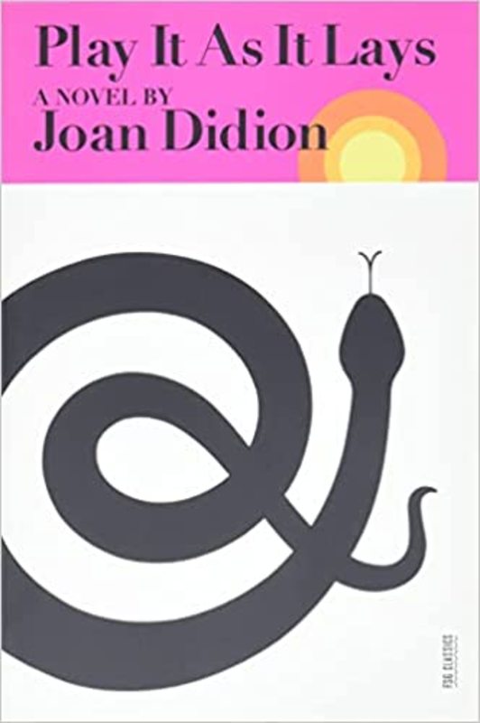Book cover for "Play It As It Lays" by Joan Didion