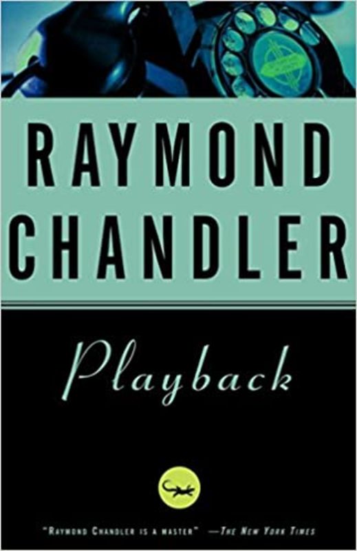 Book cover for "Playback" by Raymond Chandler