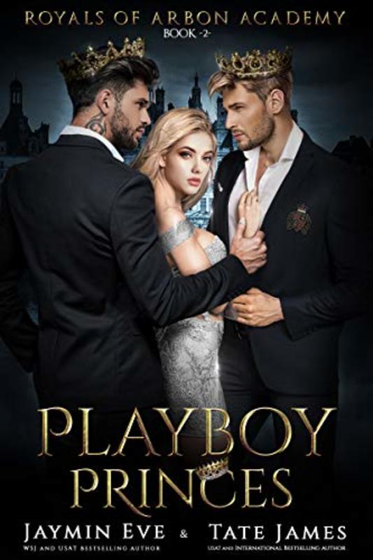 Book cover for "Playboy Princes" by Tate James