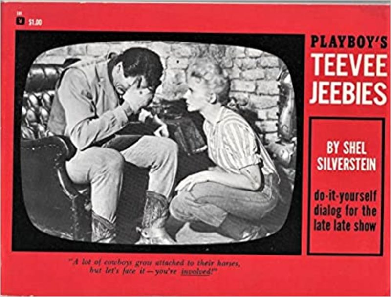 Book cover for "Playboy's Teevee Jeebies" by Shel Silverstein