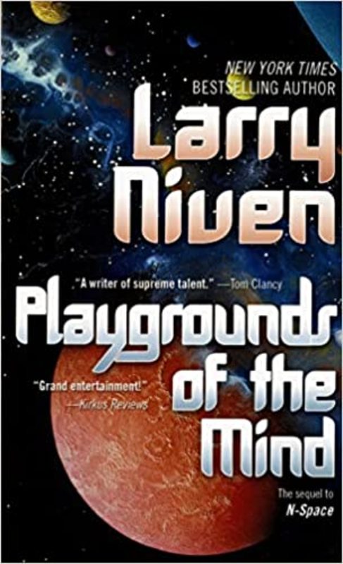 Book cover for "Playgrounds of the Mind" by Larry Niven