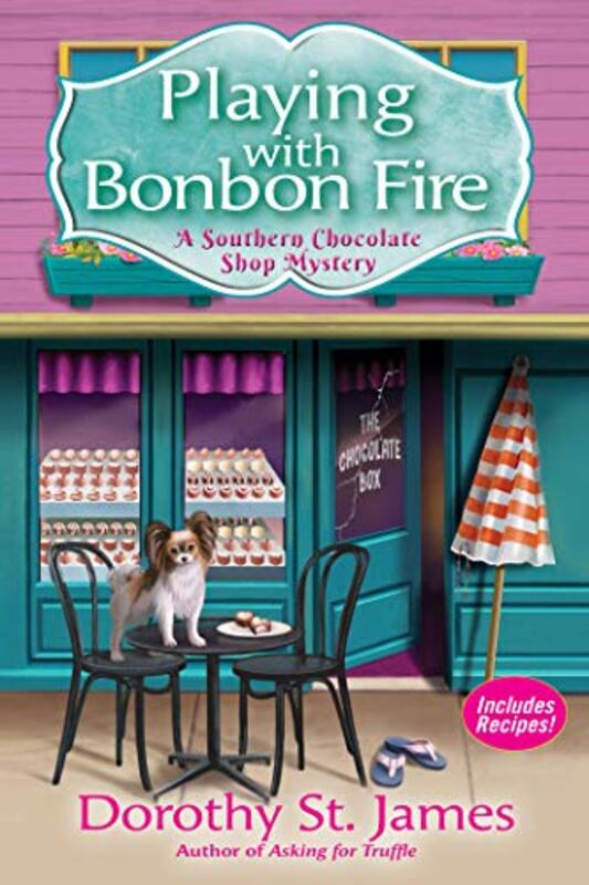 Book cover for "Playing With Bonbon Fire" by Dorothy St James