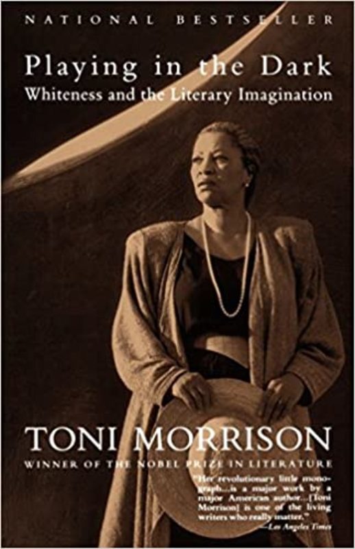 Book cover for "Playing in the Dark" by Toni Morrison