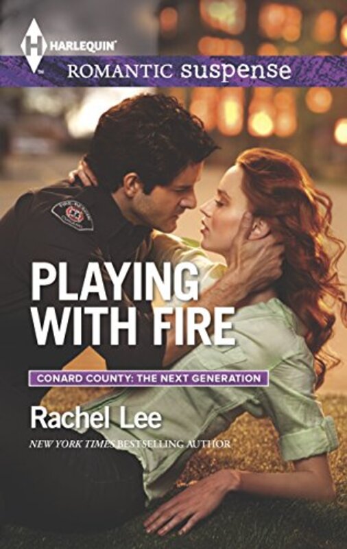 Book cover for "Playing with Fire" by Rachel Lee