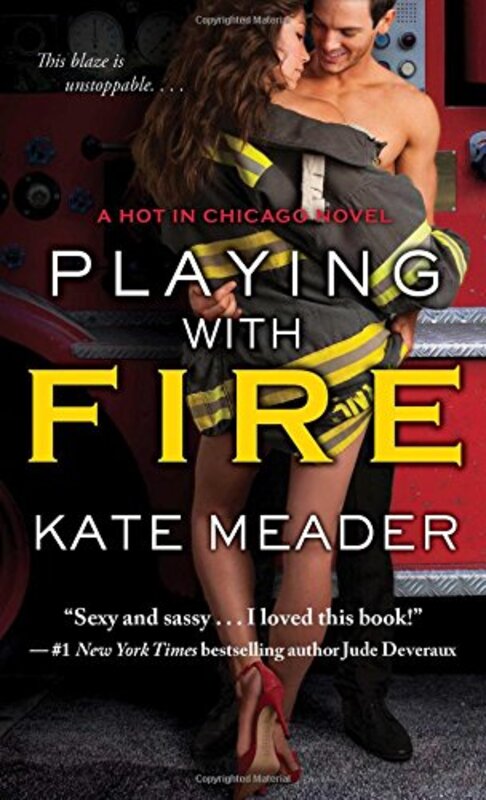 Book cover for "Playing with Fire" by Kate Meader