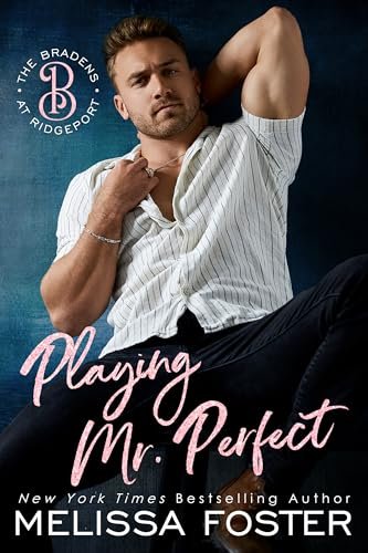 Book cover for "Playing Mr. Perfect / Claiming Her Heart" by Melissa Foster
