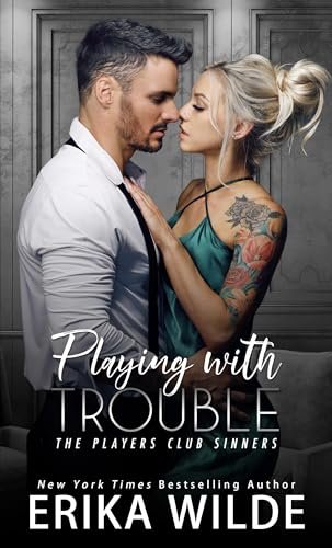 Book cover for "Playing with Trouble" by Erika Wilde