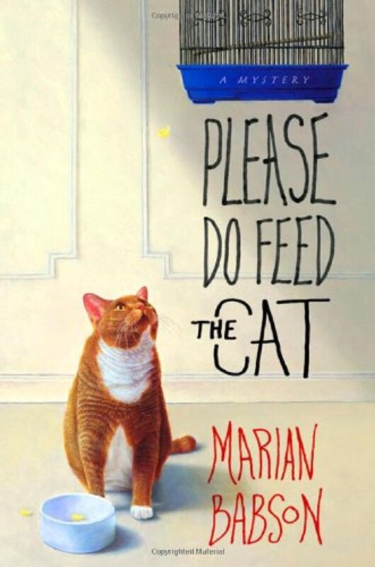 Book cover for "Please Do Feed the Cat" by Marian Babson