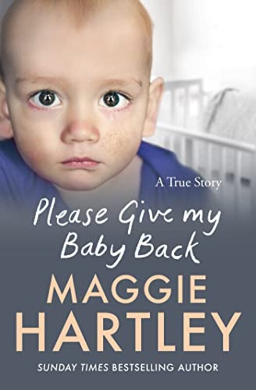 Book cover for "Please Give My Baby Back" by Maggie Hartley