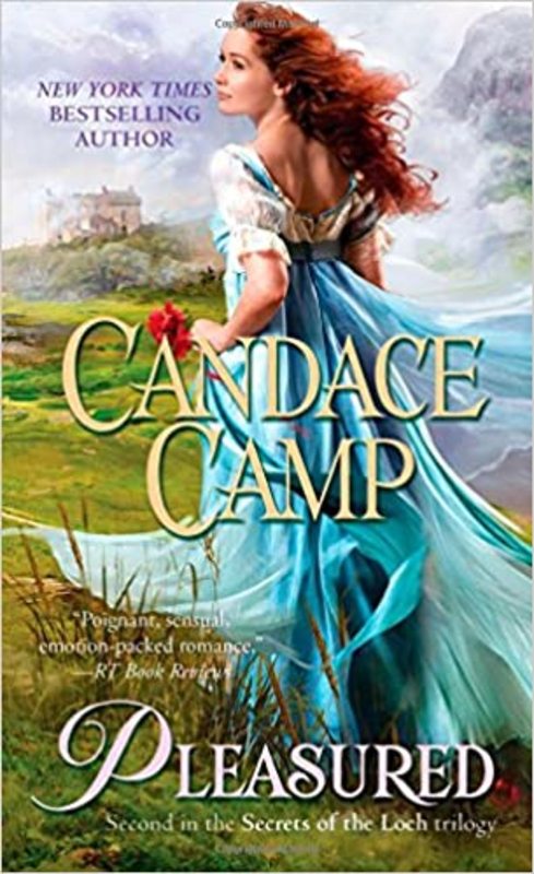 Book cover for "Pleasured" by Candace Camp
