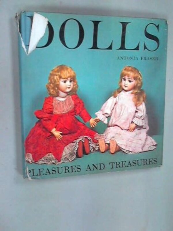 Book cover for "Pleasures and Treasures" by Antonia Fraser