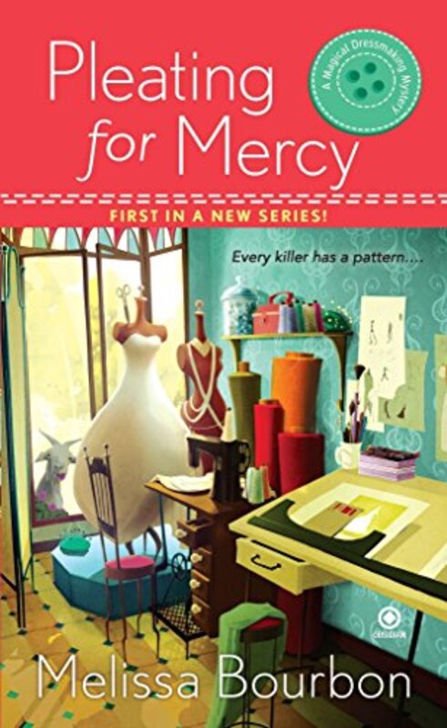 Book cover for "Pleating for Mercy" by Melissa Bourbon Ramirez
