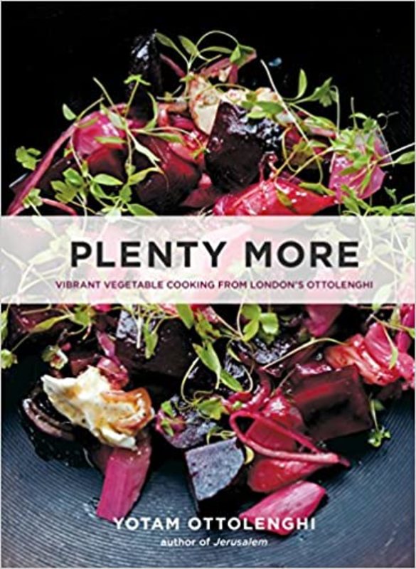 Book cover for "Plenty More" by Yotam Ottolenghi