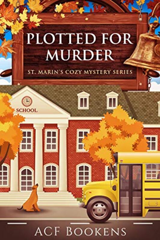 Book cover for "Plotted For Murder" by ACF Bookens