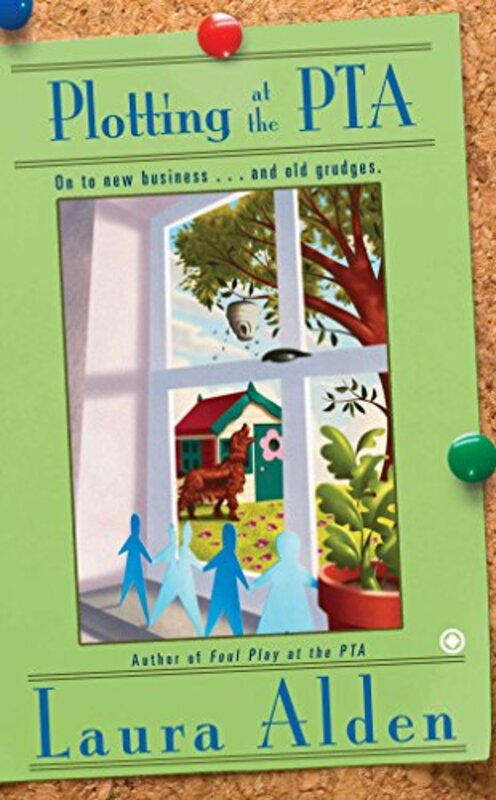 Book cover for "Plotting at the PTA" by Laura Alden